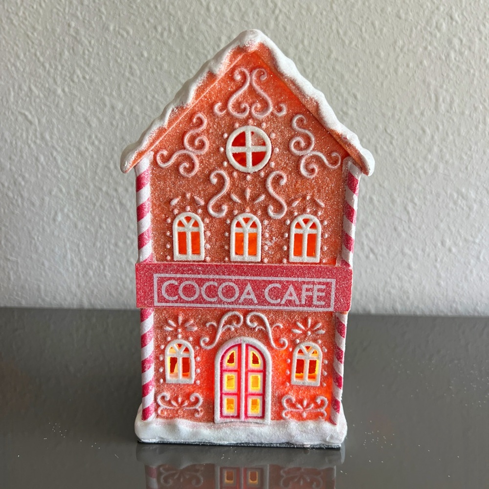 Target Bullseye Christmas Village Cocoa Cafe